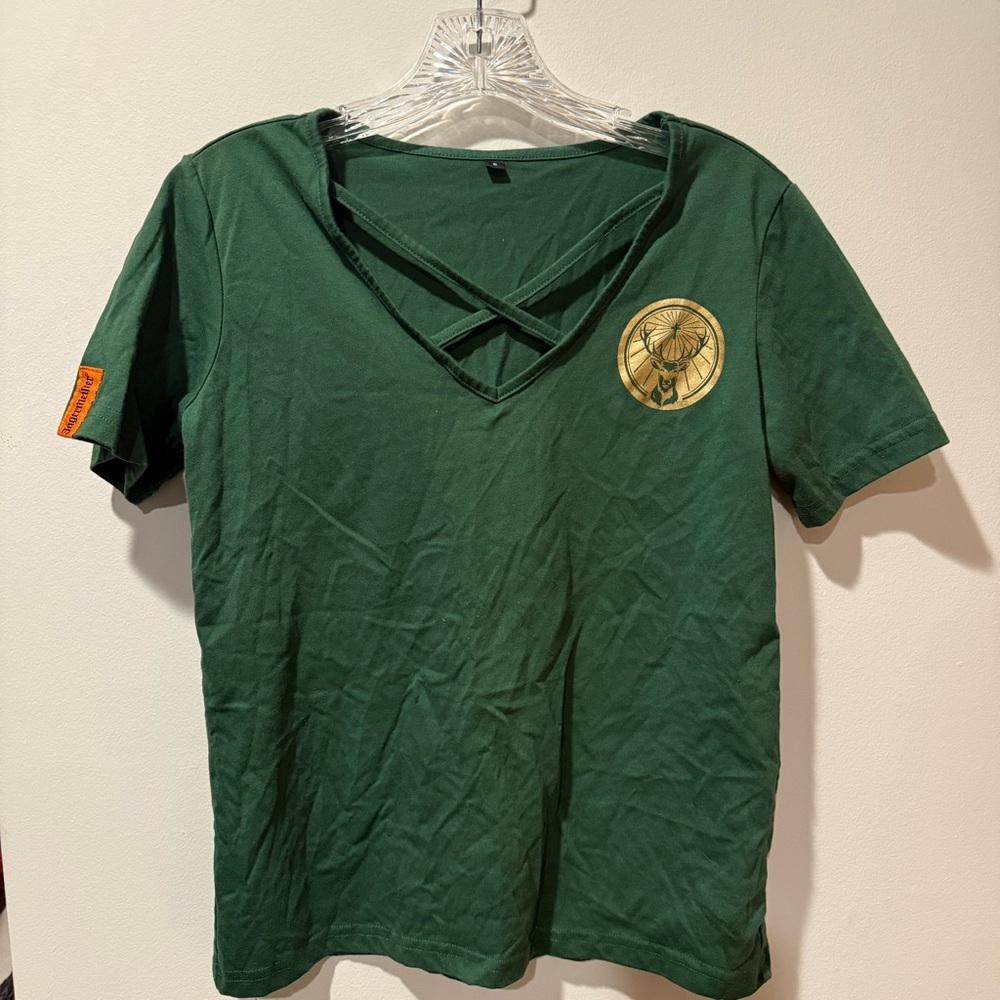 Jägermeister V-Neck T-Shirt with Logo